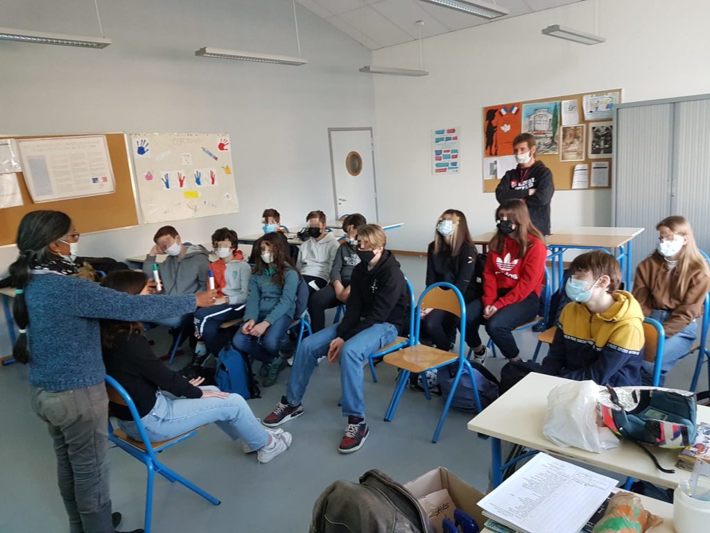 ERJ au collège de St PERAY 4 ERJ St peray 7 mars 2022.3 1